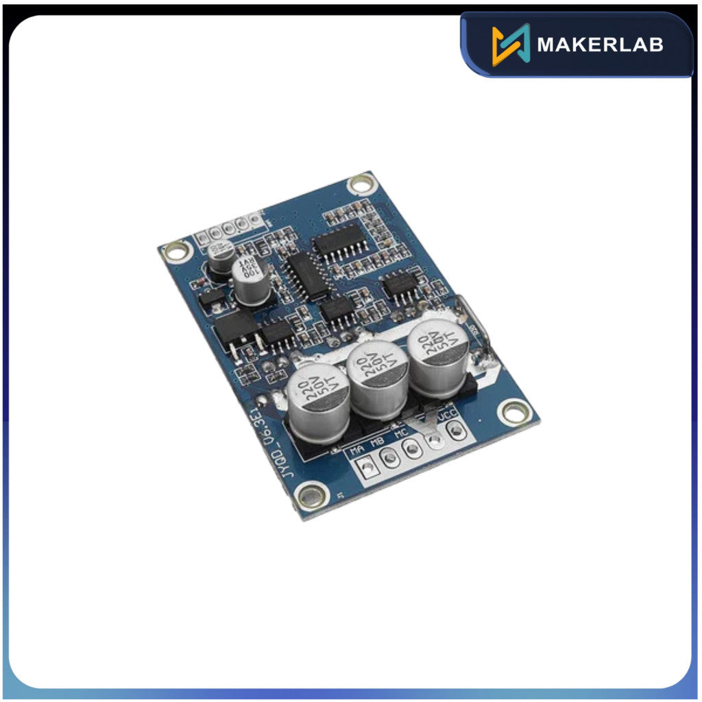 DC 12V-36V 15A 500W Brushless Motor Controller Hall Motor Balanced Car Driver Board with Hall Driver