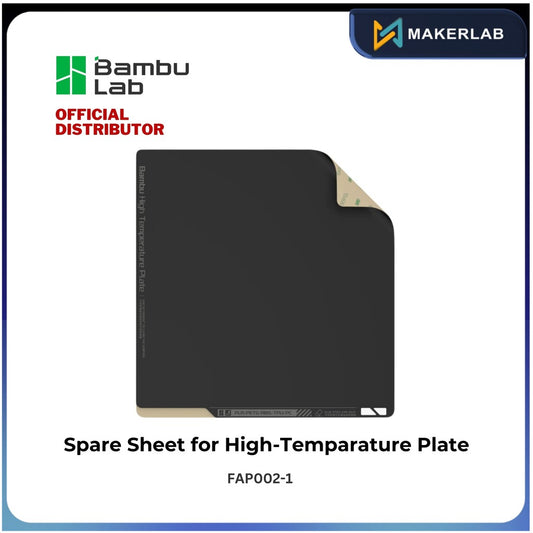 Bambu Lab Spare Sheet for High Temperature Plate Compatible with X1 and P1 series 3D Printer