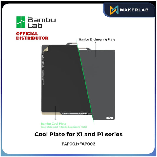Bambu Lab Cool Plate Compatible with X1 and P1 series 3D Printer