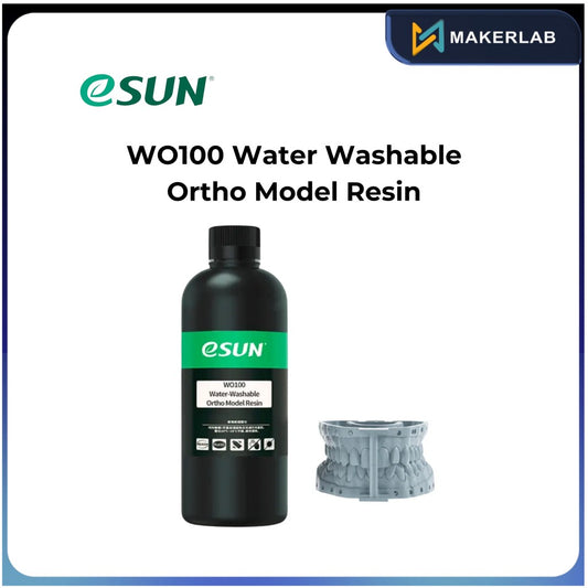 eSUN WO100 Water-Washable Ortho Model 3D Printer Resin 1KG