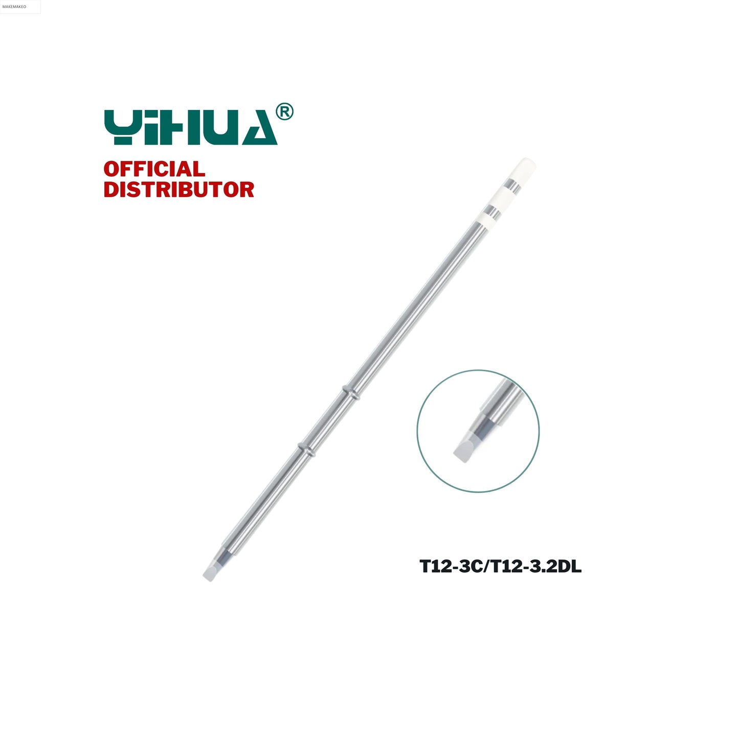 YIHUA Soldering Iron T12 Tip for YIHUA 948DB+-II Rework Station Copper Base Material Stainless Steel