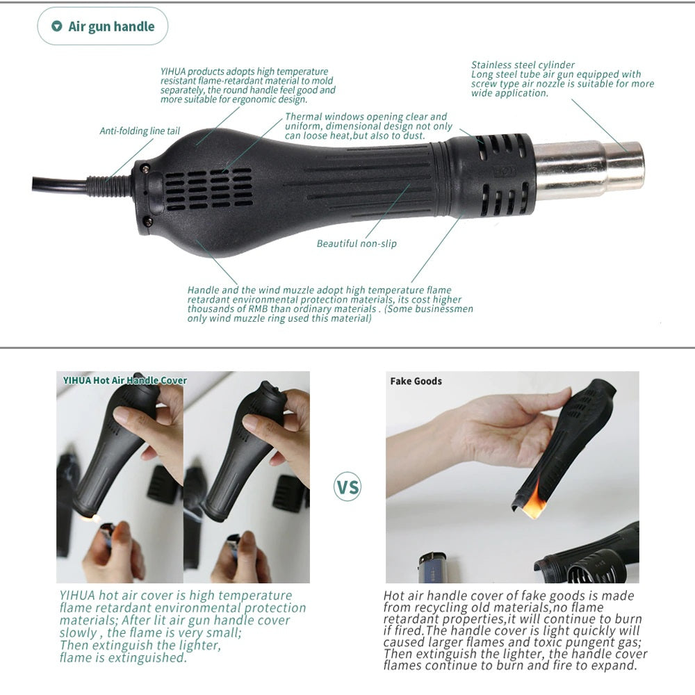 Yihua R208H Hot Air Gun