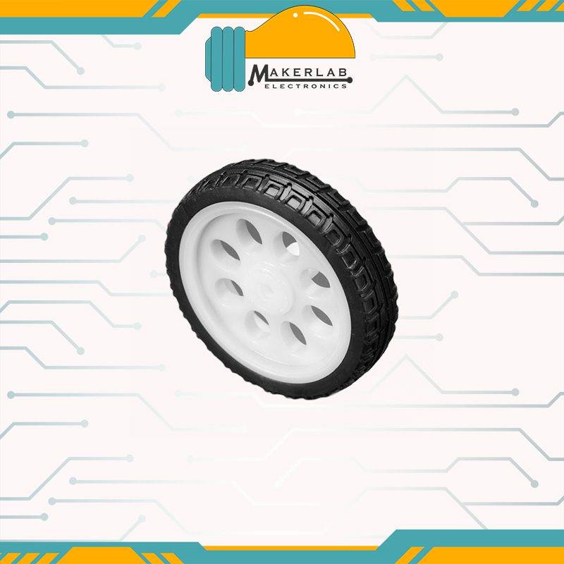 65mm White Wheel thin