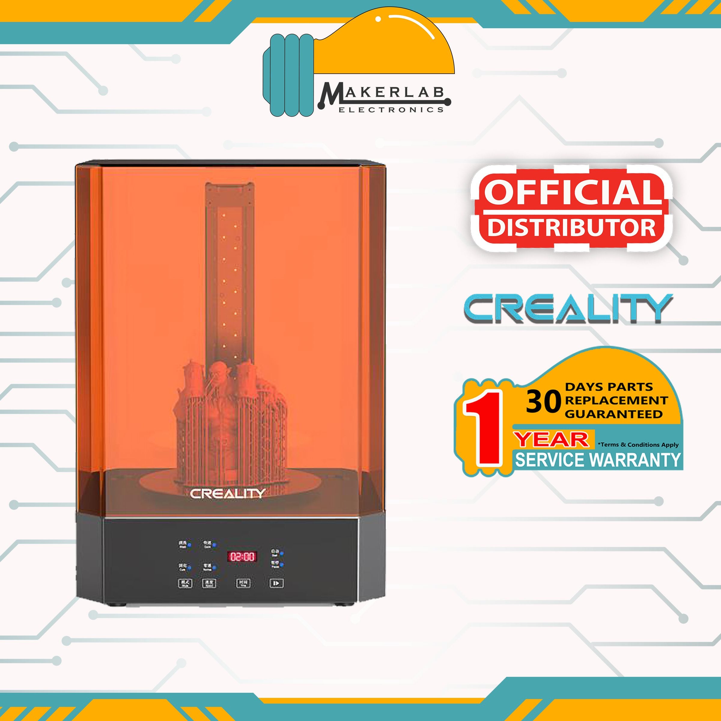 Creality UW 02 Washing and Curing Machine – Makerlab Electronics