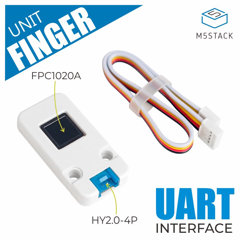 M5Stack Finger Print Sensor Unit (FPC1020A)