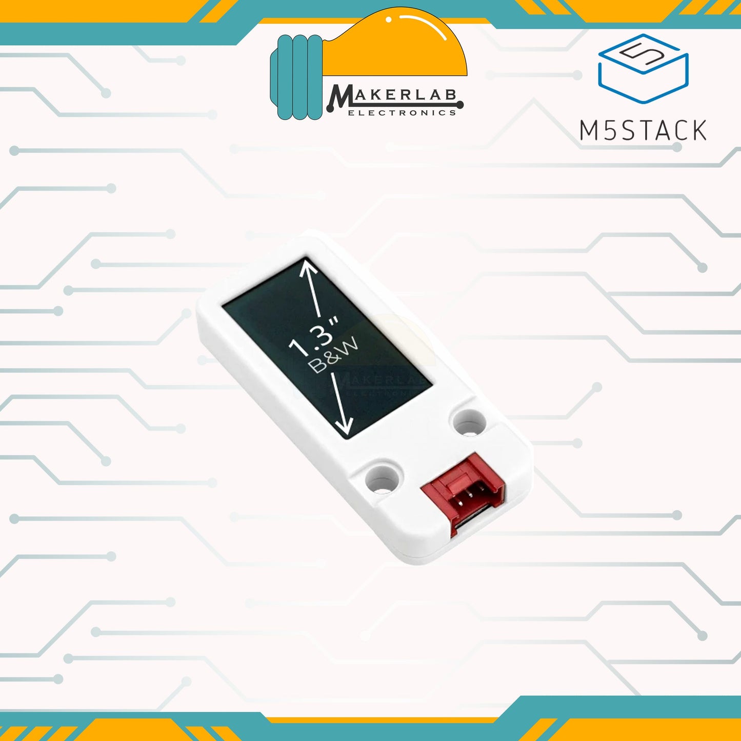 M5Stack OLED Unit 1.3" 128 × 64 Display