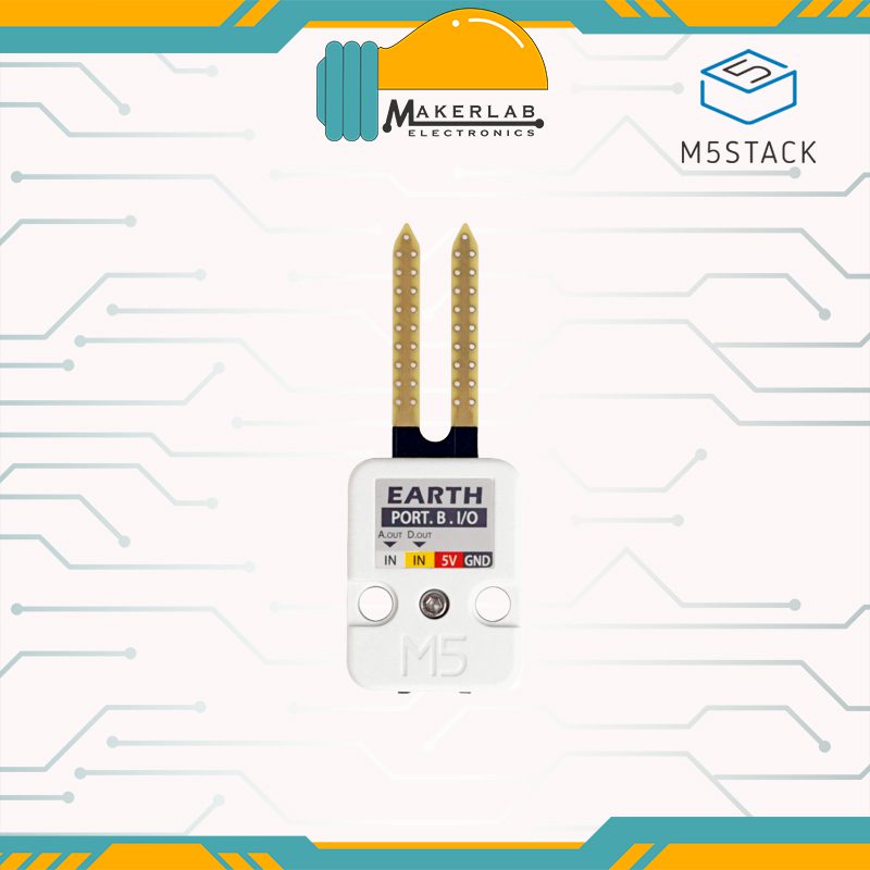 M5Stack Earth Moisture Sensor Unit Analog and Digital Output
