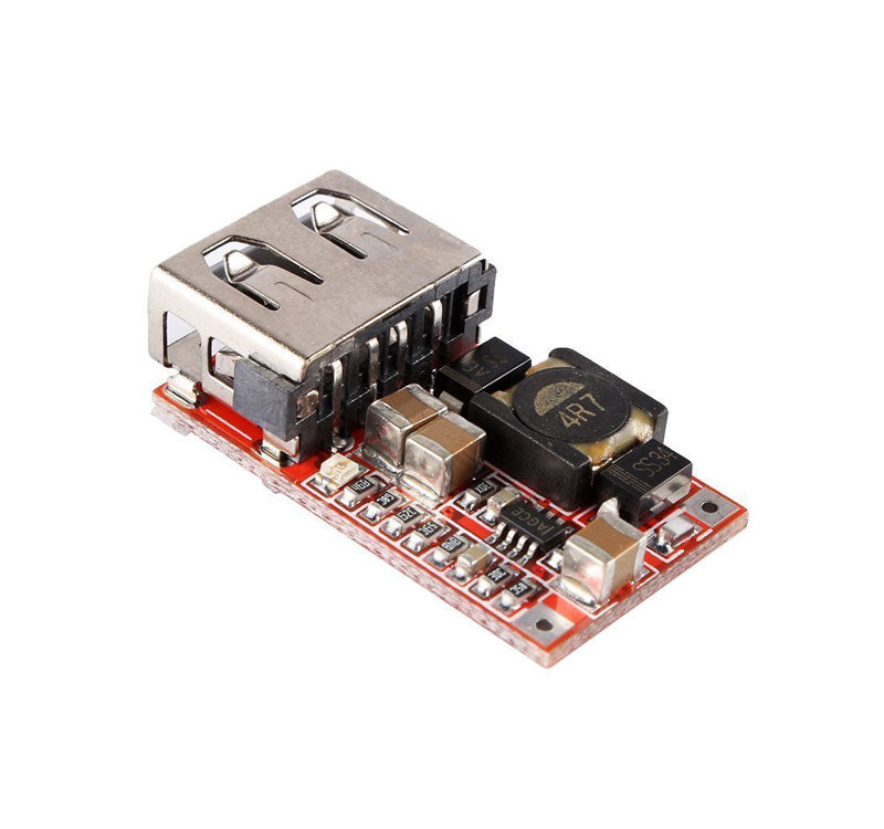 6-24V to 5V 3A USB DC-DC Buck Step-Down Converter – Makerlab Electronics