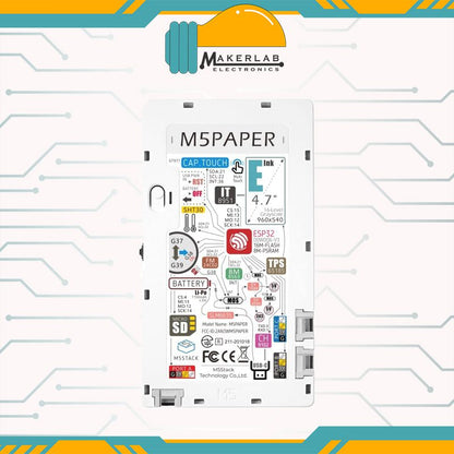 M5Paper ESP32 Development Kit V1.1 (960X540, 4.7" eInk display, 235 ppi)