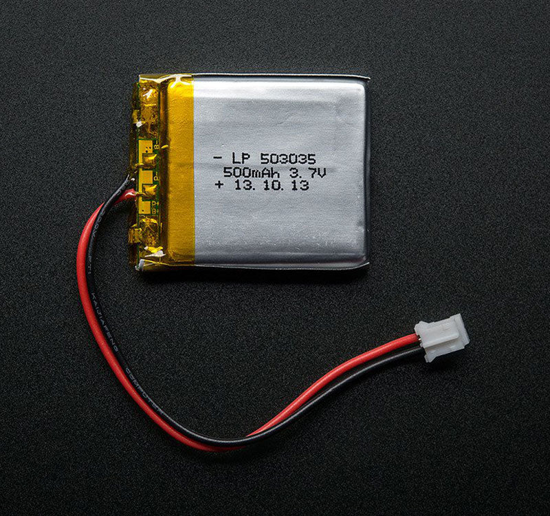 Batterie Lipo 3.7 v 500mAh - Letmeknow