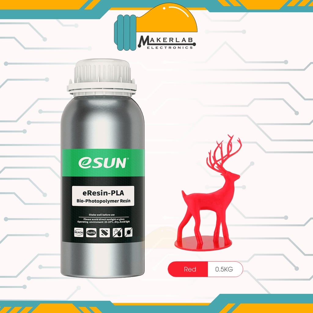 eSUN LCD UV 405nm eResin PLA Bio Photopolymer Resin for Photon UV Curing LCD 3D Printer