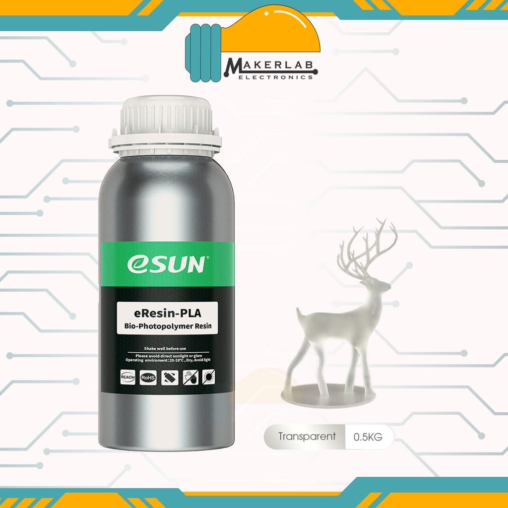 eSUN LCD UV 405nm eResin PLA Bio Photopolymer Resin for Photon UV Curing LCD 3D Printer