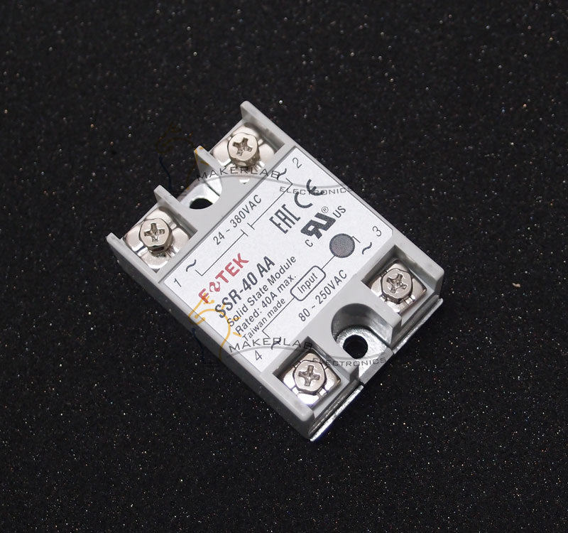 Solid State Relay SSR-40AA (80-250V AC Input)- Original