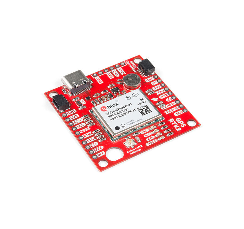 SparkFun GPS-RTK2 Board - ZED-F9P (Qwiic)