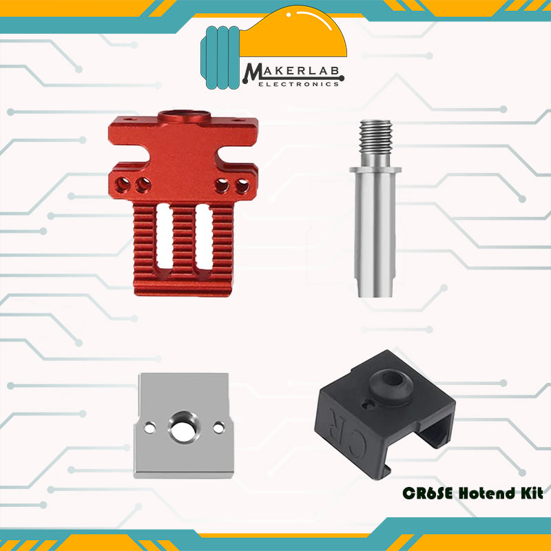 Creality Ender 7 | CR6SE Hotbed Accesory Kit (Throat, Heater Block, Silicone)