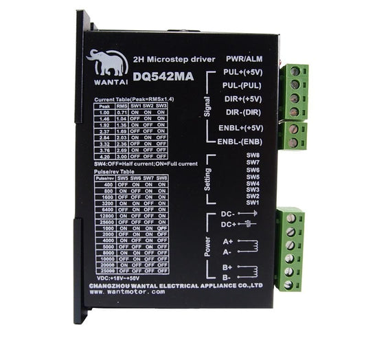 Stepper motor driver dq542ma 4A