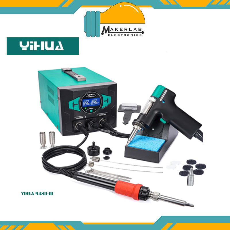 YIHUA 948D-III Soldering and Desoldering 2-in-1 Station