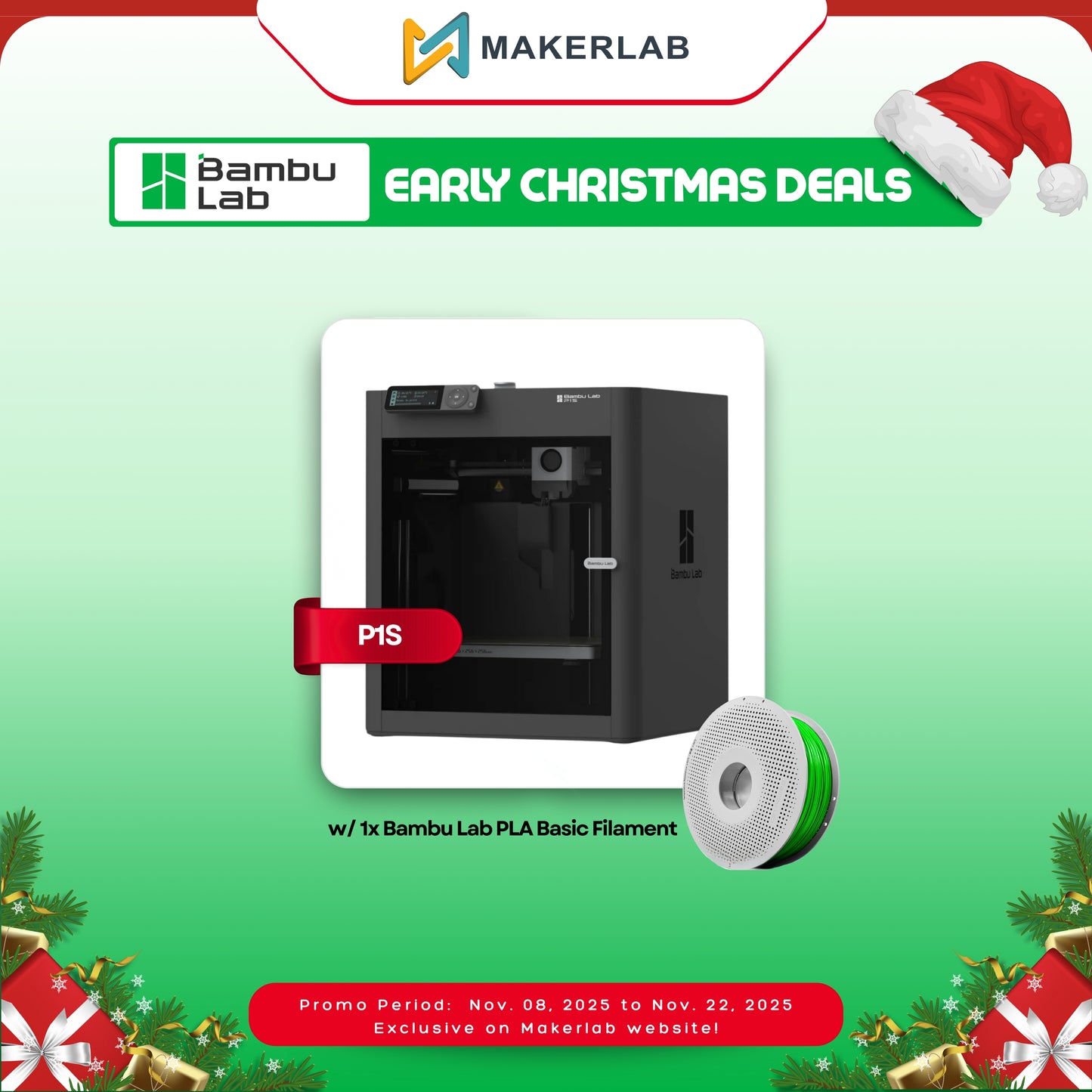 Bambu Lab P1 Series 3D Printer