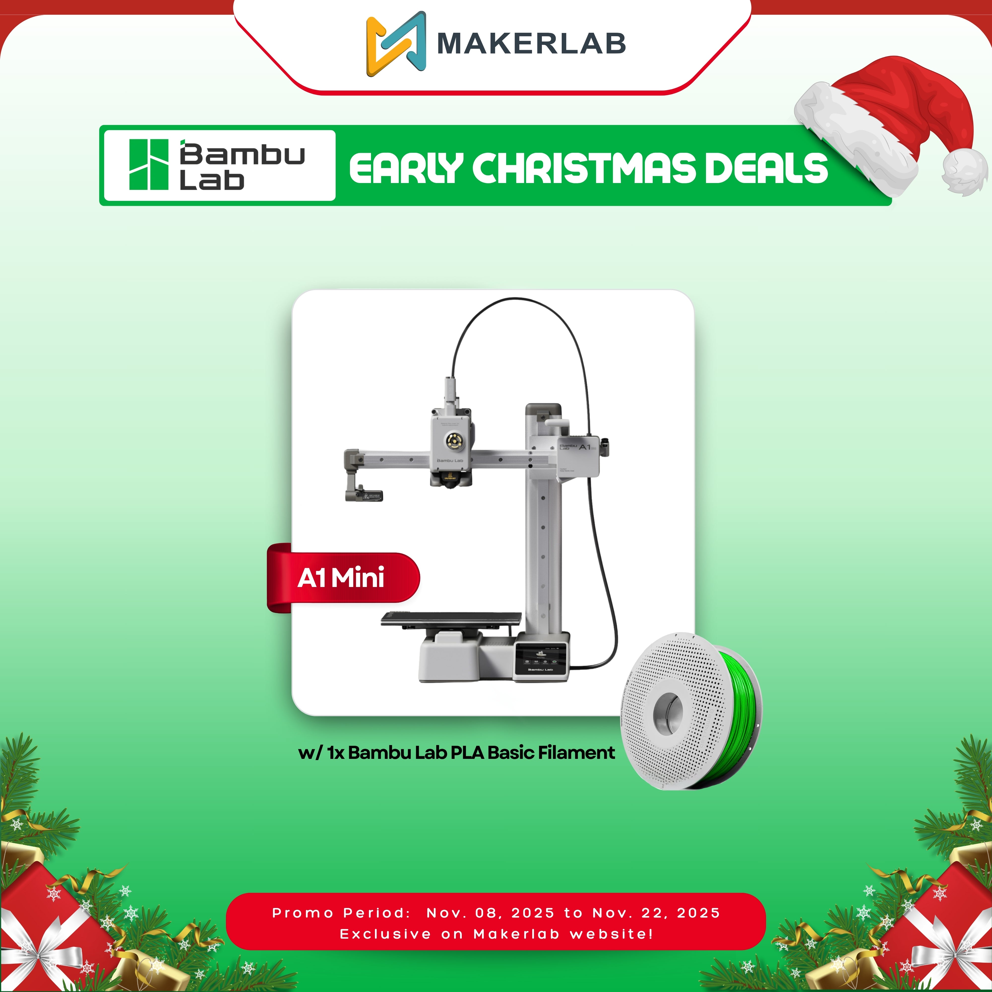 Bambu Lab A1 mini Combo 【未開封】 Bambu Lab A1 Mini Combo | 3D Prima - 3D-Printers and filaments