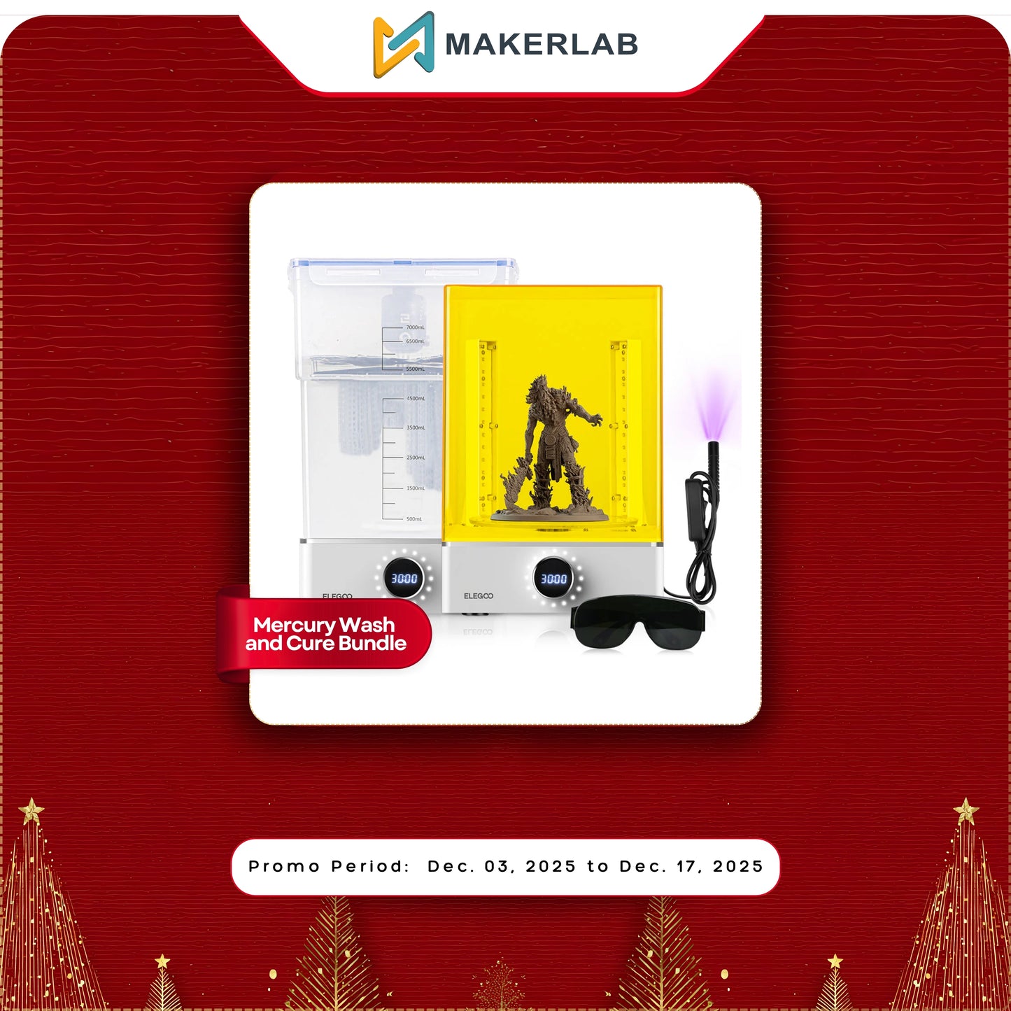 Elegoo Mercury XS Wash and Curing Bundle