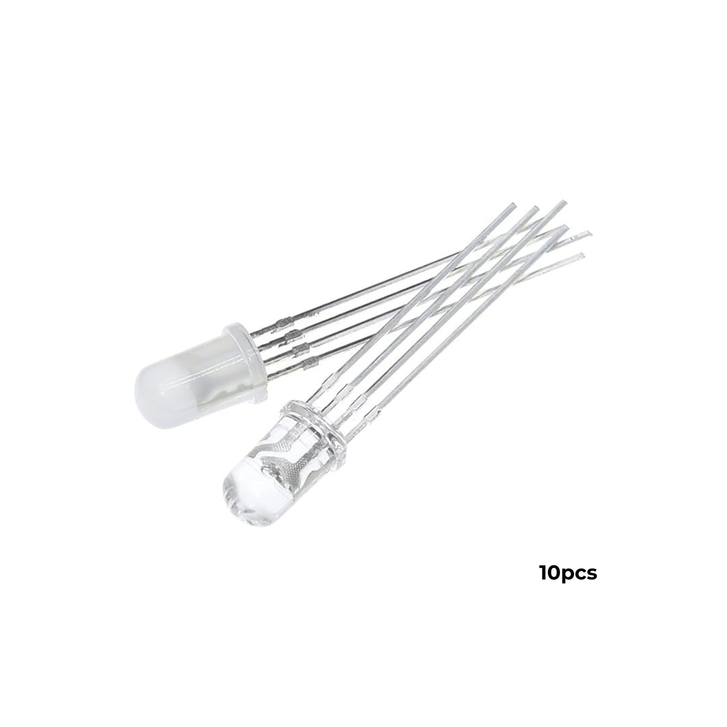 10 pcs 5mm RGB LED Common Cathode