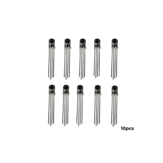 10 pcs 5mm RGB LED Common Cathode