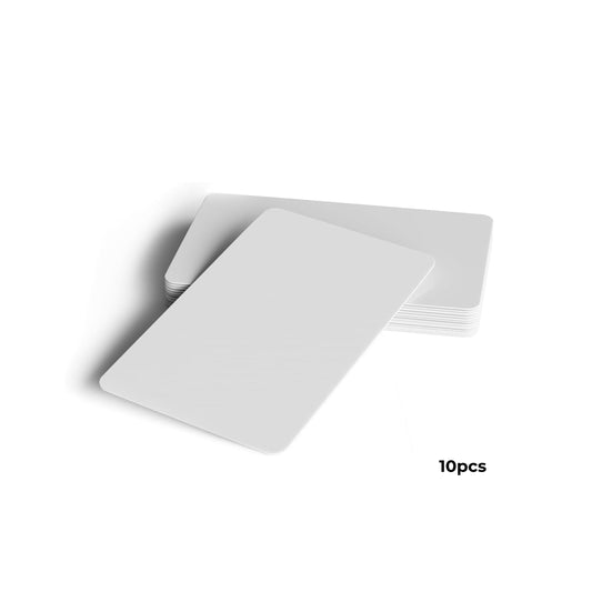 10pcs Coated 13.56mhz RFID/NFC Card 1kb with Film for Printing
