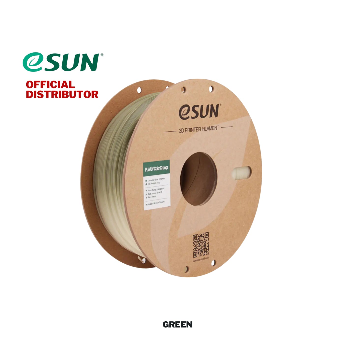 Esun PLA-UV Color Change Filament