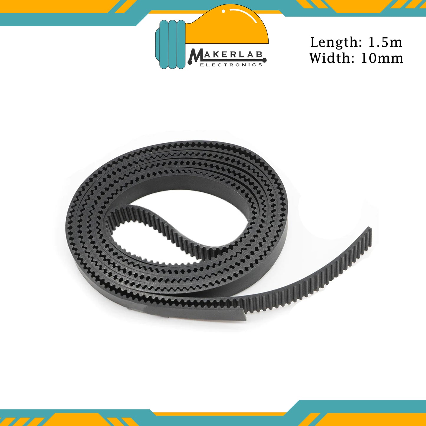 FLSUN V400 Timing Belt 1.5M Synchronous GT2 Open Rubber Tooth type for 3D Printer