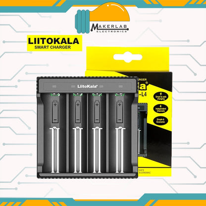 LiitoKala Lii-L2/Lii-L4 Battery Charger 26650 21700 18650 18350 14500 AA AAA