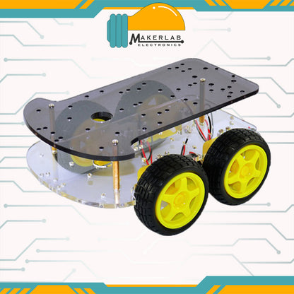 2WD | 4WD | 4WD Low Cost Version Smart Robot Car Chassis Kit