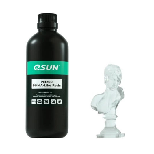 Esun PMMA-like Resin PM200, Clear, 1kg/bottle | 0.5kg/bottle