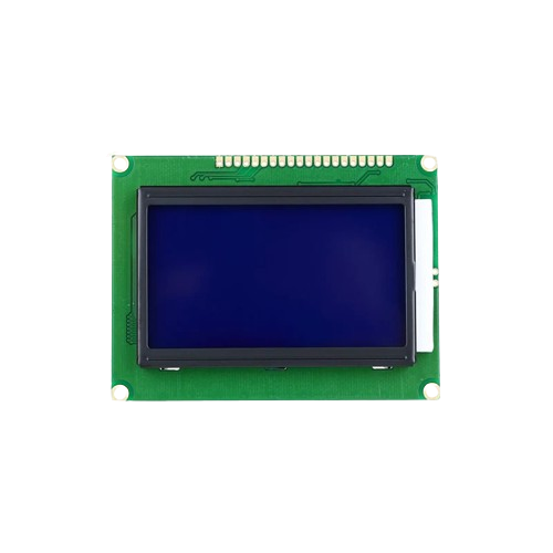 128x64 LCD Display White on Blue