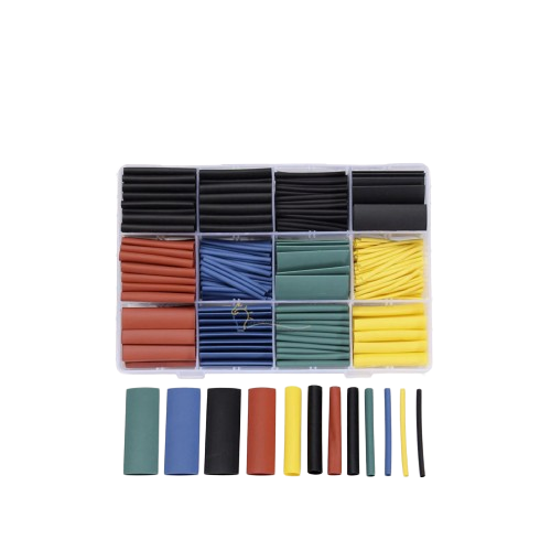 164 / 328 / 530 pcs Polyolefin Heat Shrink Tube Wrap HeatShrink Tubing kit 2:1 Electric Insulation