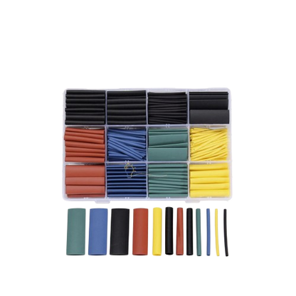 164 / 328 / 530 pcs Polyolefin Heat Shrink Tube Wrap HeatShrink Tubing kit 2:1 Electric Insulation