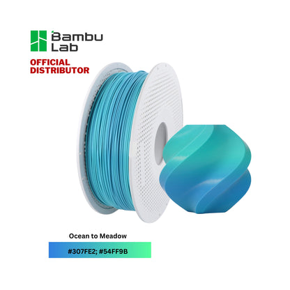 Bambu Lab PLA Basic Gradient 3D Printer Filament 1.75mm 1KG
