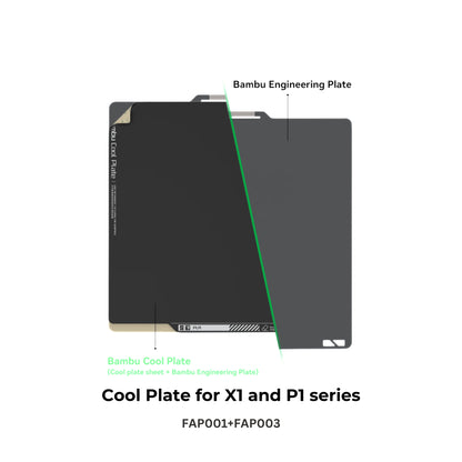Bambu Lab Cool Plate Compatible with X1 and P1 series 3D Printer