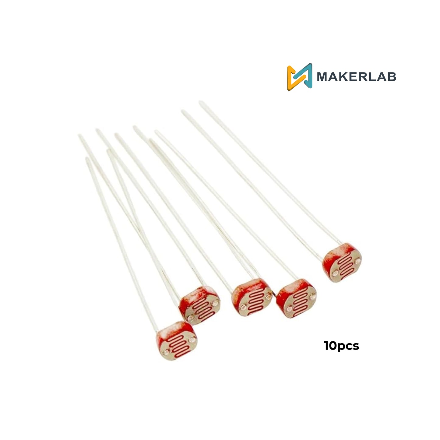 10 pcs 5mm Light Dependent Resistor LDR