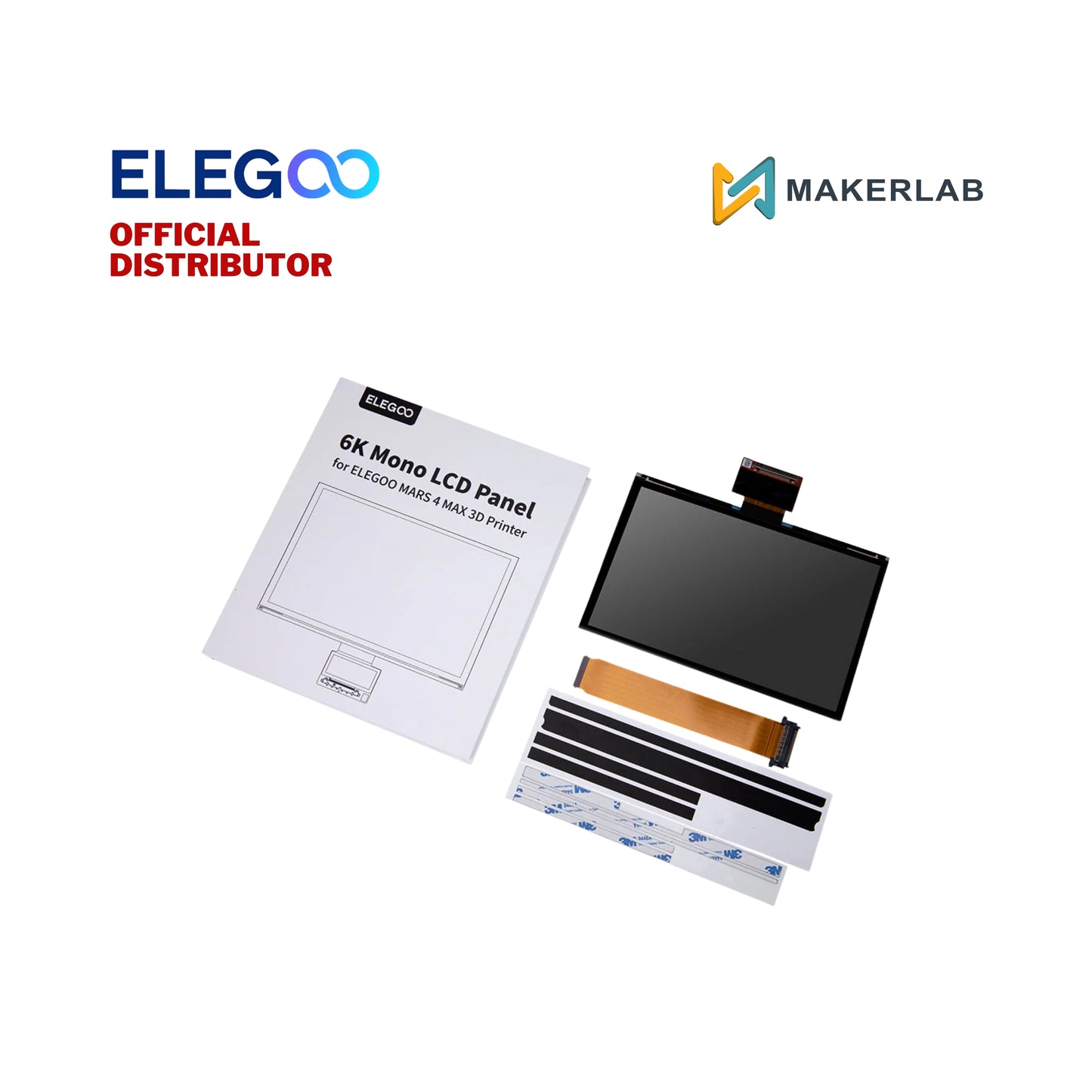 Elegoo 6K Mono LCD for Mars 4 Max