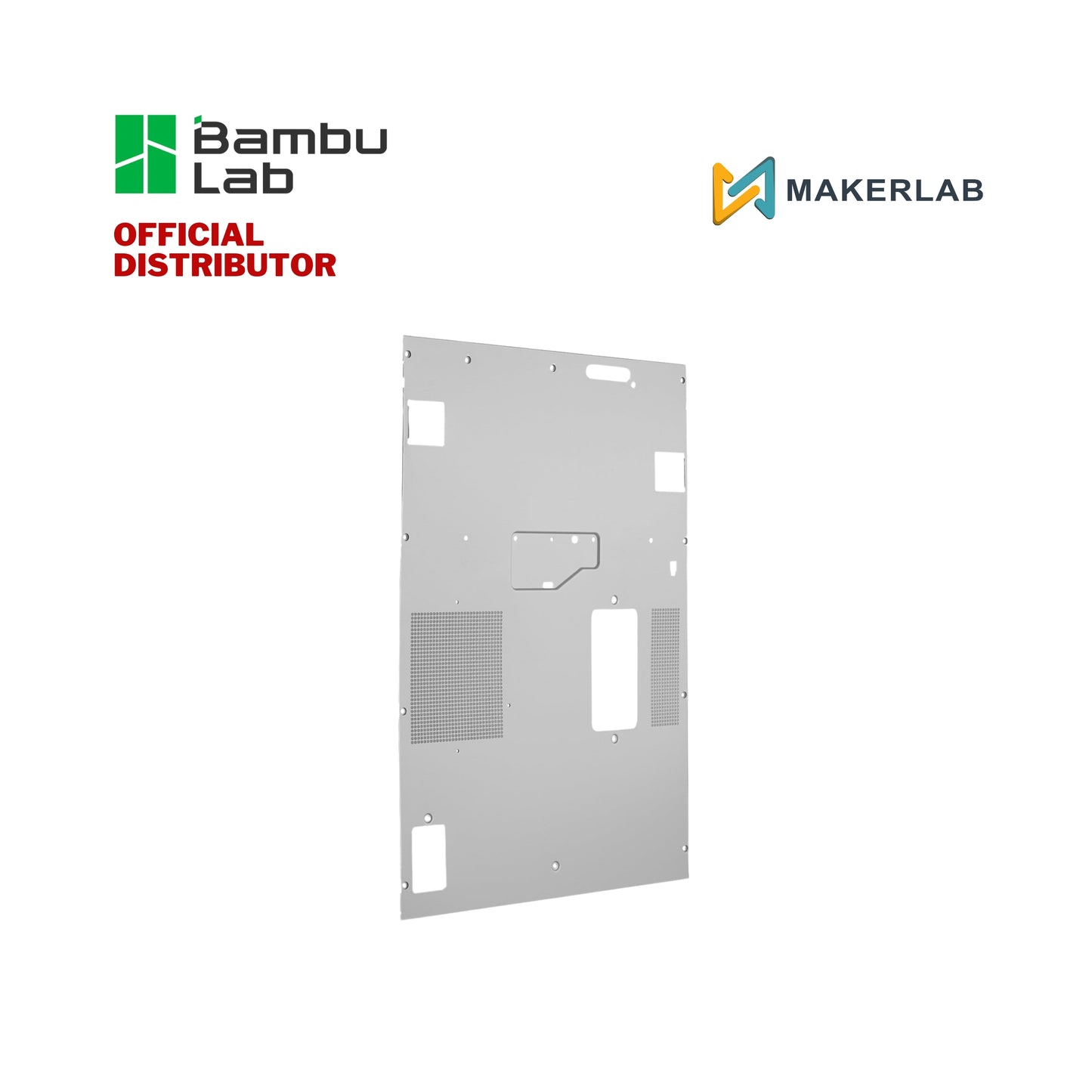 Bambu Lab Rear Metal Panel compatible with X1 Series Exclusive