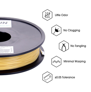 eSUN PVA Natural 3D Printer Filament 1.75mm 0.5KG