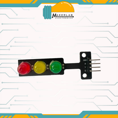 LED Traffic Lights Signal Module Digital Signal Output Traffic Light Module for Arduino Project