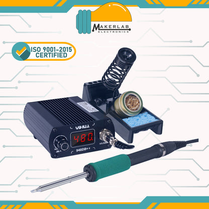 Yihua 948DB+II Mini Digital Display Temperature Adjustable T12 Soldering Iron Station
