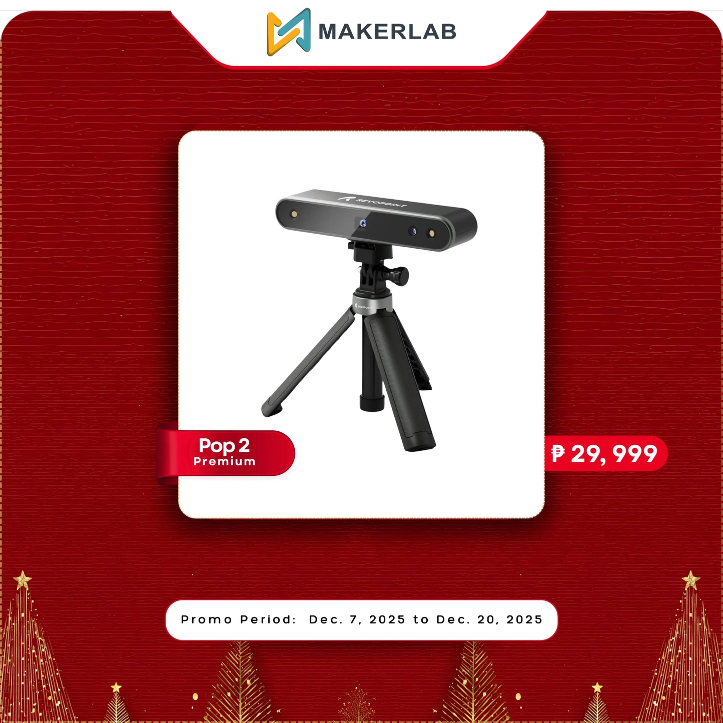 Revopoint POP 2 3D Scanner Premium Package