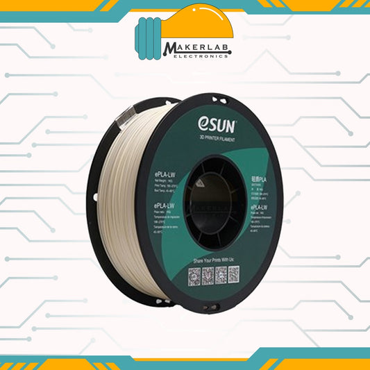 eSUN PLA LW Natural White 3D Printer Filament 1.75mm 1KG