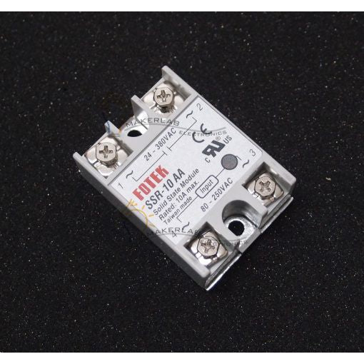 Fotek Solid State Relay SSR-10AA (80-250V AC Input) - Original
