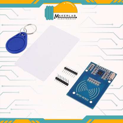 RC522 MFRC-52213.56MHz 13.56 MHz RFID Key Card Reader Module Set for Arduino
