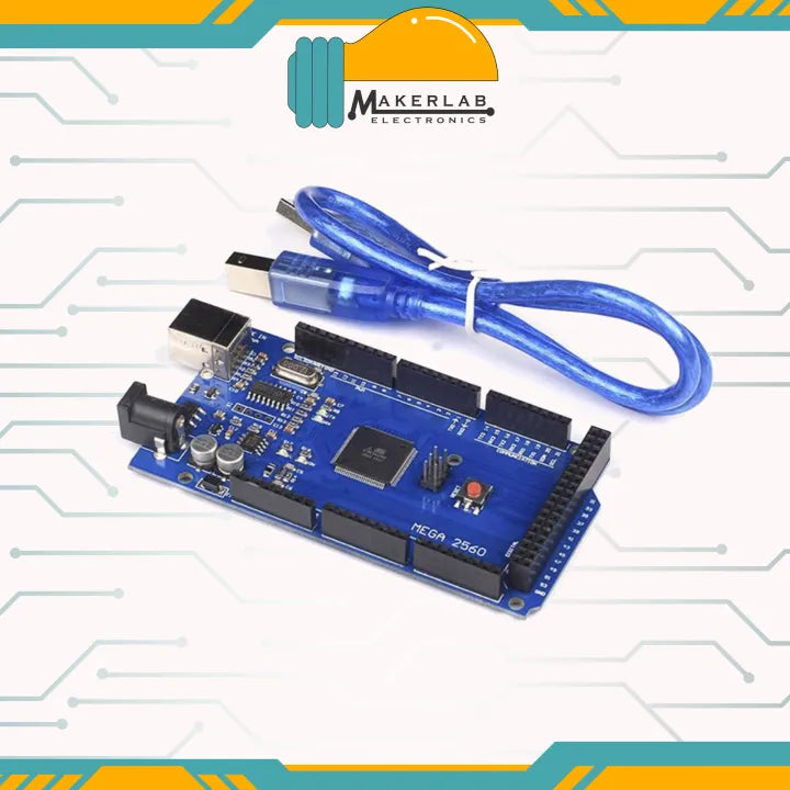 Mega ATmega2560-16AU CH340G based on Arduino® with cable
