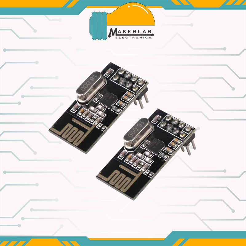 2Pcs nRF24L01 Wireless Transceiver Arduino Raspberry Pi - 2 Pieces