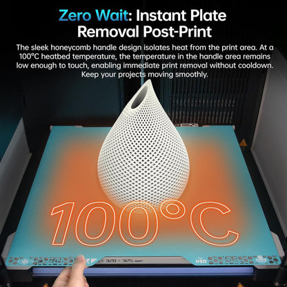 BIQU Panda Build Plate CryoGrip Pro for Bambu Lab H2D Printer